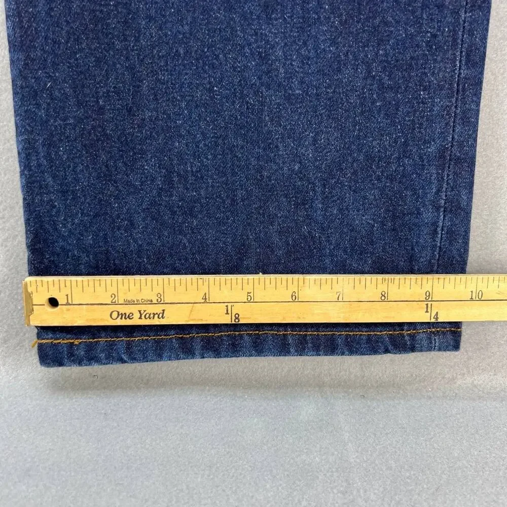 Levi's 517 Men's Bootcut Jeans Size W38 L30 Dark Denim Wash - Picture 12 of 12